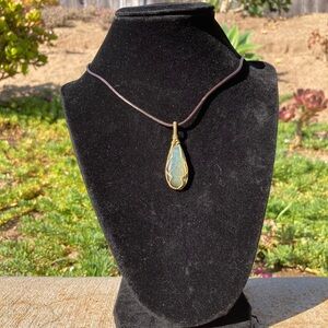 Wirewrapped Labradorite Gemstone Necklace